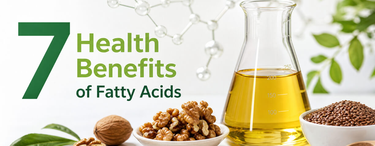 7 Health Benefits of Fatty Acids